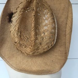 Vintage Bronco Buster Men’s Cowboy Hat Sz 7 1/4
